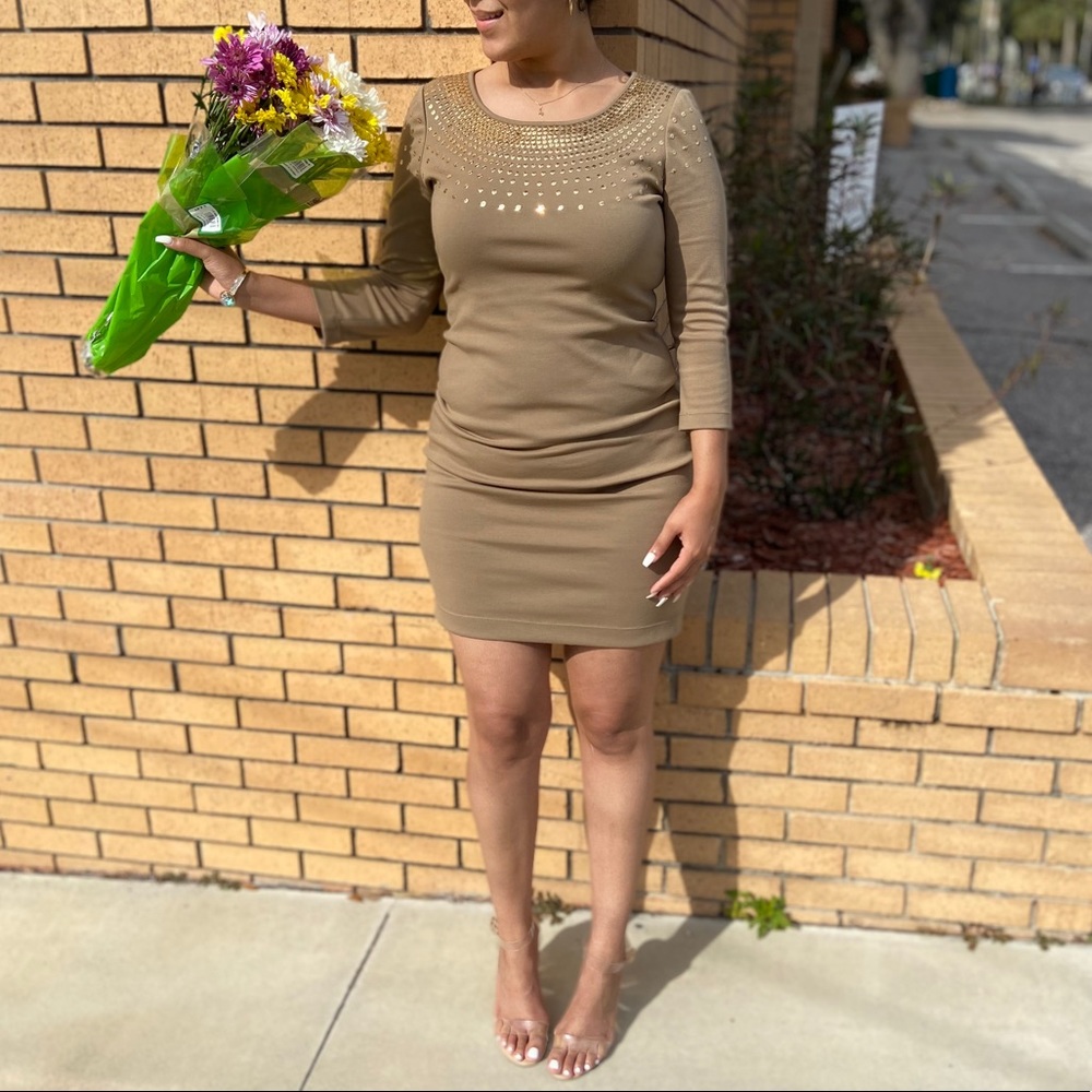 Calvin Klein Bodycon Sequined Dress